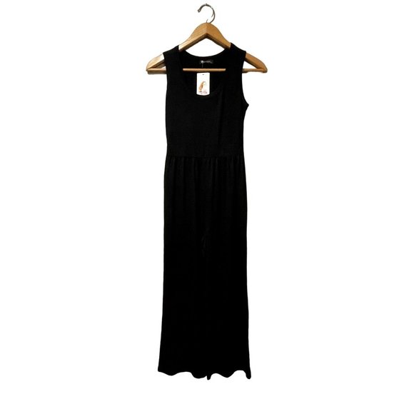 NWT PRETTY‎ GARDEN BLACK JUMPSUIT SIZE SMALL | P1 - Picture 1 of 4